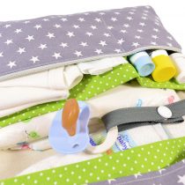 Windeltasche mit Reißverschluss