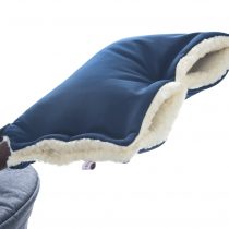 Kinderwagenmuff wasserdicht blau