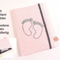 Mutterpasshülle mit Füßchen