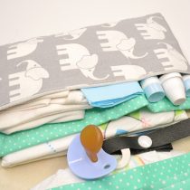 Windeltasche Elefant mint 1