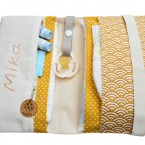 Windeltasche mit Namen senf