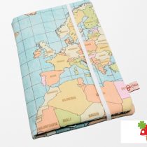 Reisepasshülle Weltkarte