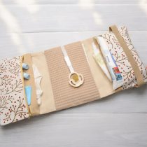 3 Seiten Windeltasche Beere