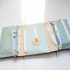 Windeltasche 3 Seiten Muschel mint