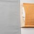 2 in 1 Windeltasche Waffelstoff senf. Wickelunterlage mit Fächern